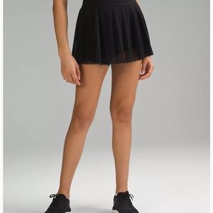 NWOT LuluLemon Mesh Pleats Mid-Rise Mini Tennis Skirt